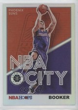 2019-20 Panini NBA Hoops Premium Stock NBA City Holo Devin Booker #26 14cd