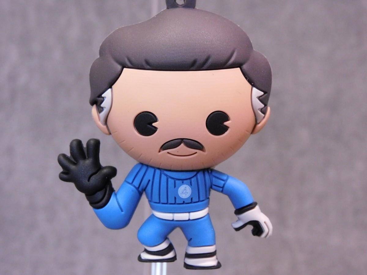 Fantastic 4 NEW * Mr. Fantastic Clip * Blind Bag Key Chain
