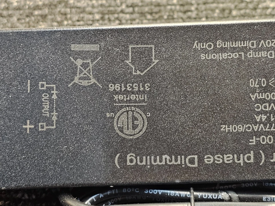 Maxim Lighting DHW898-2496BK CounterMax SS 96W Hard Wire Driver - Image 4 of 4