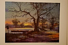 Robert Rucker S/N print "Blue Bayou"