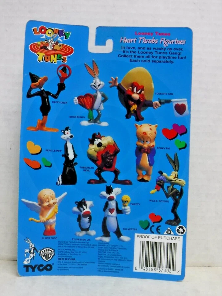 Figura Elmer Fudd Looney Tunes Heart Throbs Tyco 012324AST Foto 2 de 2
