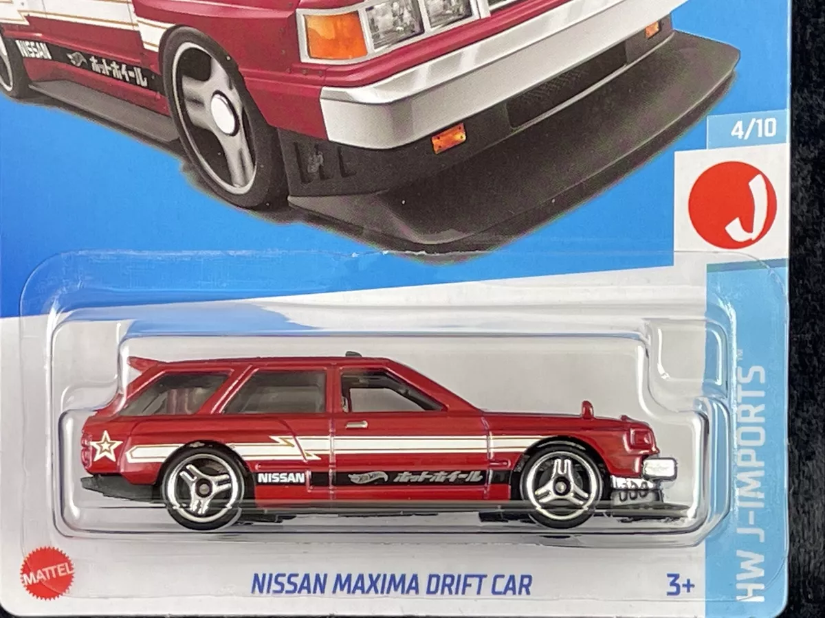 Hot Wheels Nissan Maxima Drift Car 4/10 Linha HW J-Imports