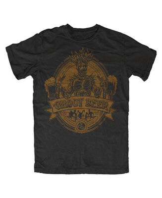 Groot Beer Premium T-Shirt  Guardian,Raccon,Fun,Kult,Bier,Party,Movie,Comic,