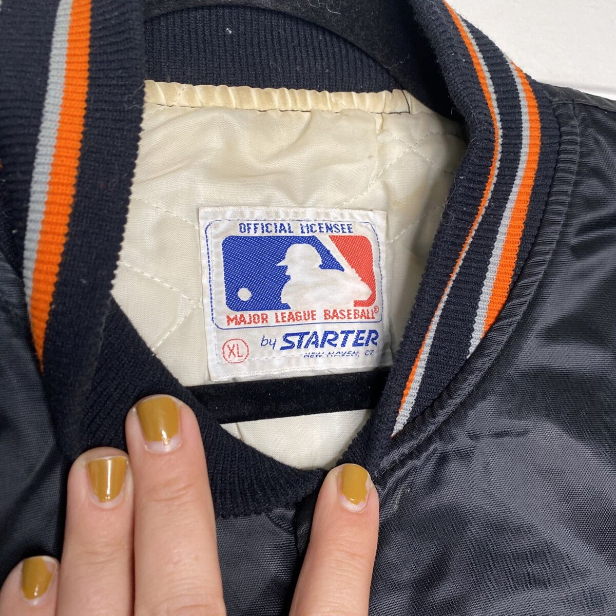 Vintage STARTER San Francisco Giants Mens XL Jacket SF Black Vintage STARTER San Francisco Giants Mens XL Jacket SF Black