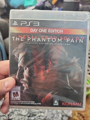 Metal Gear Solid 5 V: The Phantom Pain Day One Edition (PS 3) BRAND NEW