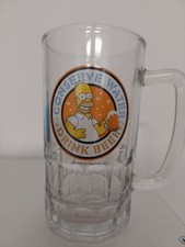 Simpson Homer Bierglas Bierkrug Humpen Glas 0,4l
