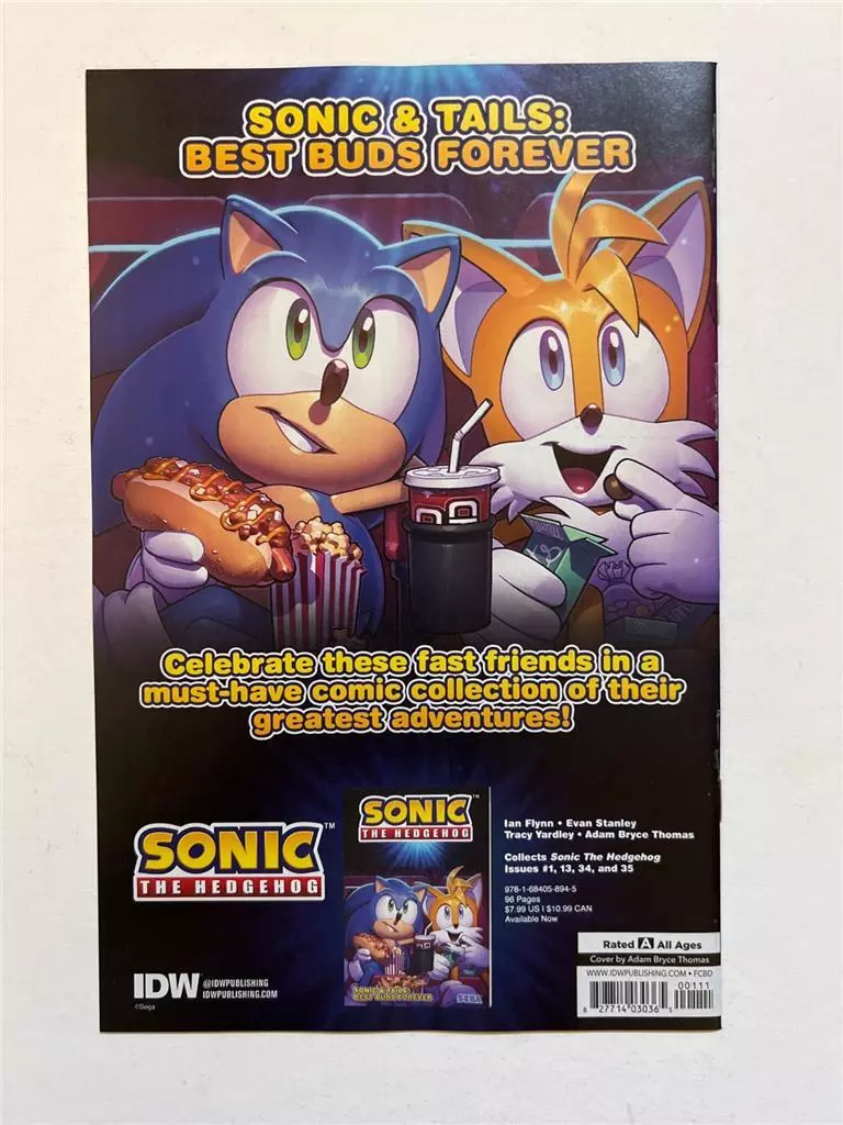 Sonic The Hedgehog: Sonic & Tails: Best Buds Forever – IDW Publishing