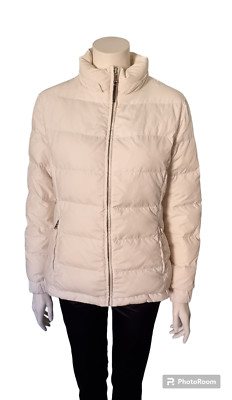 Tommy Hilfiger Jacke Winterjacke Daunenjacke Weiß Down Jacket Gr. L