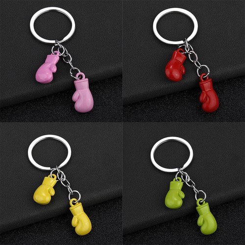 Unique Boxing Gloves Keychain Personalized Simulation Fitness Equipment PendaJO - Picture 4 of 22