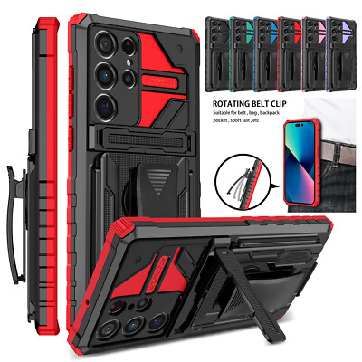For Samsung A14 5G A34A54 A72A53A52 A51 A13A12 A32A33 Shockproof Clip Stand Case