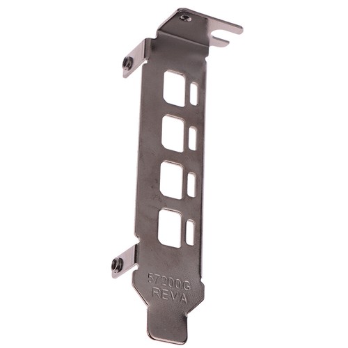 Low/High Profile Bracket 4DP Baffle Port For AMD FirePro W4100 Graphic VideoCard - Photo 10/13