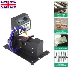 350W Jewelry Polishing Machine Gem Rock Buffer Belt Sander Grinding Machine
