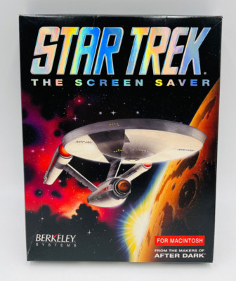 Star Trek The Original Series Bildschirmschoner Software für Macintosh   1992