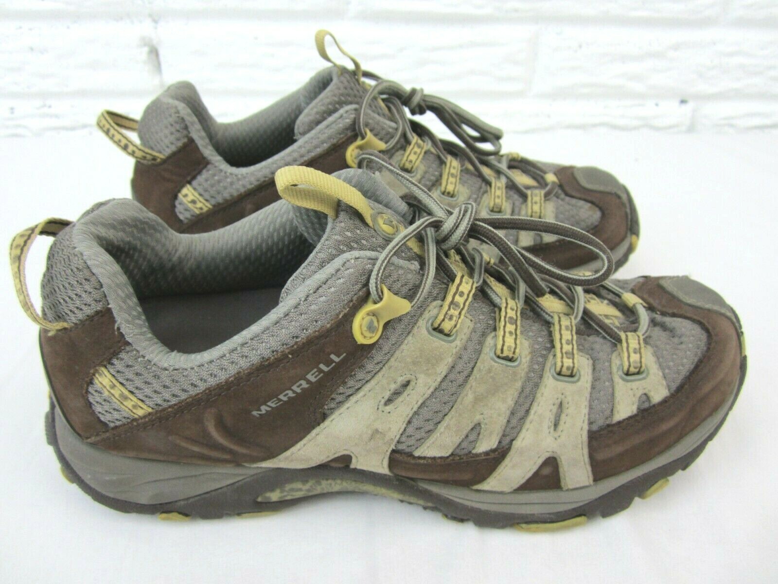 Merrell Siren Sport Womens Size 8 Leather Canteen Performance Shoes Vibram