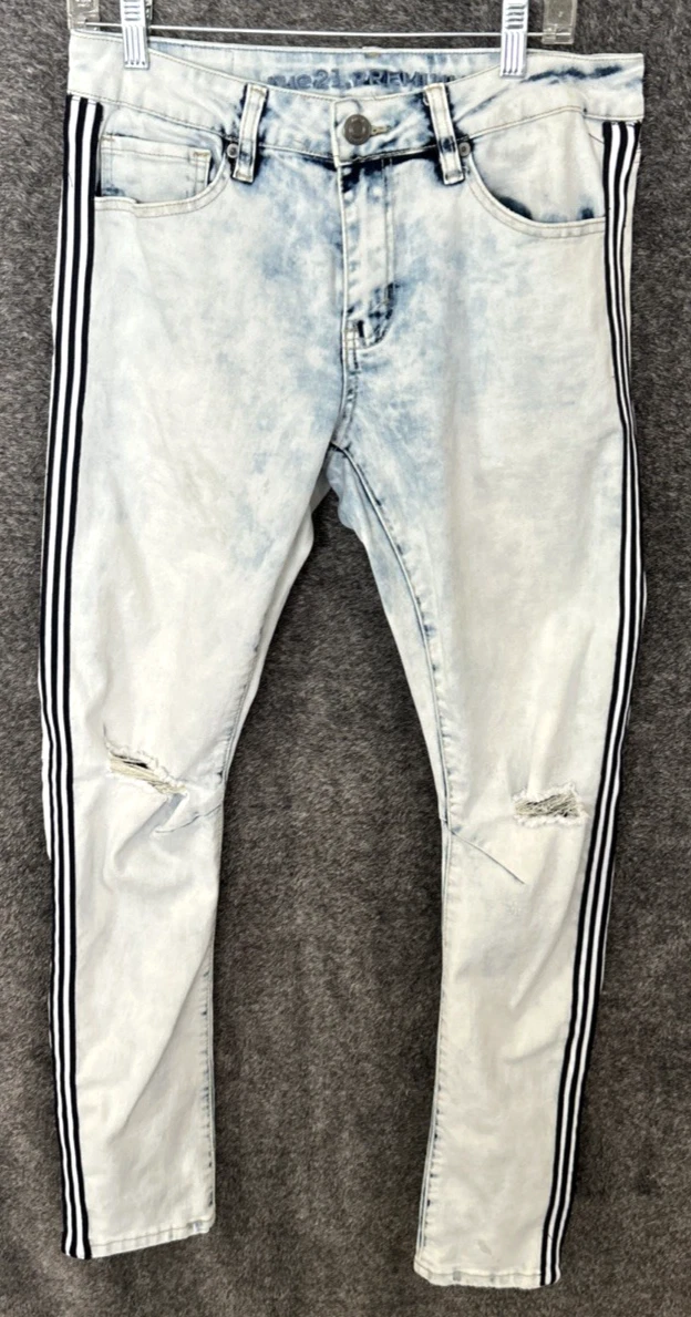 Jean homme Rue21 Premium Supreme Flex Skinny Arc taille 32X30 bleu denim