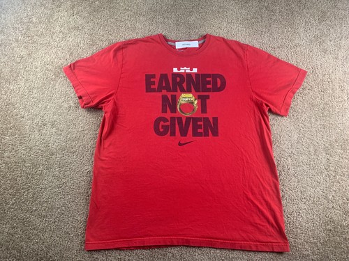 Lebron James Shirt Mens XXL Red 