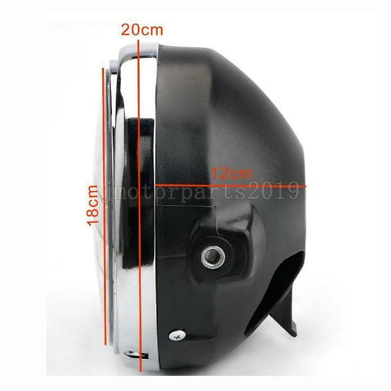 Faro de moto 7" para Honda CB400 400F CB500 CB500F Interceptor VTR250 Foto 4 de 4