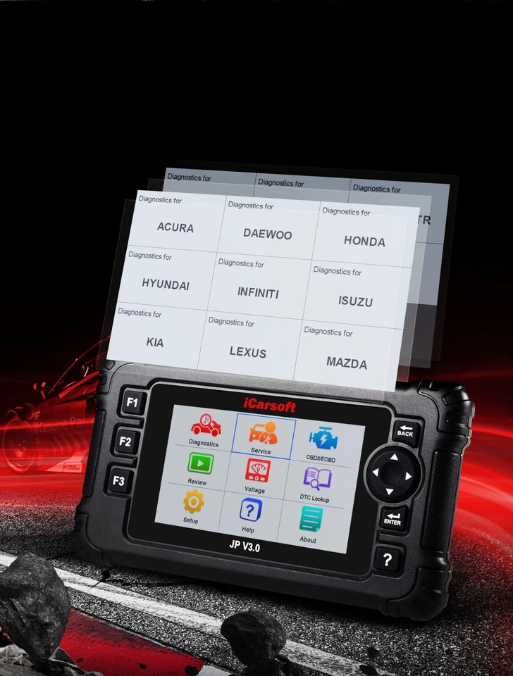 2025 Nuevo iCarsoft Escáner JP V3.0 para Nissan/Infiniti/Toyota/ Lexus / Honda / - Imagen 2 de 4