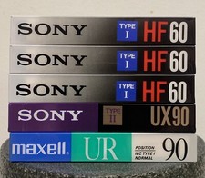 Cassette Tapes Sony Others Recordable 5X