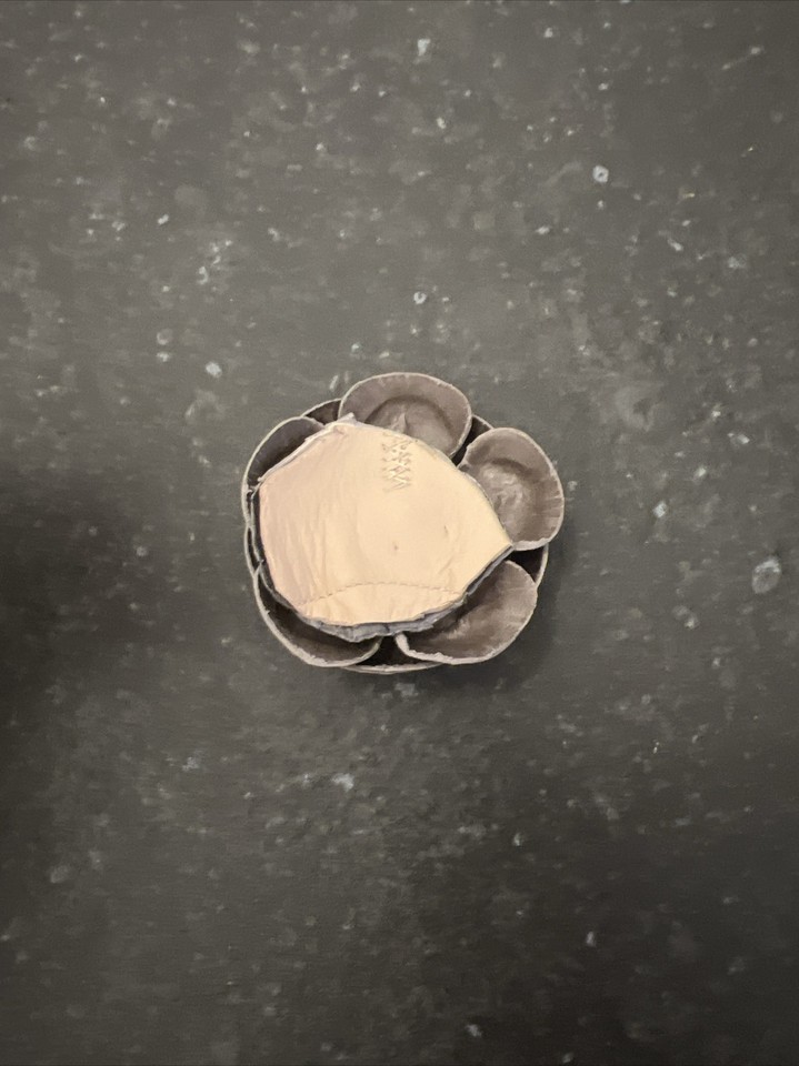 Chanel camelia flower! Can Be Made Into A Pin Or Brooch eBay