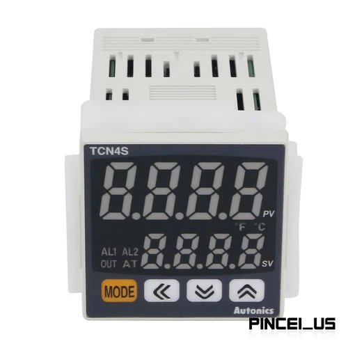 TCN4S-24R Dual Display PID Temperature Controller 48x48 100ms Sampling pe66
