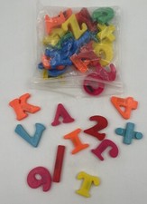 Magnetic Fridge Alphabet Letters Numbers ABC 123