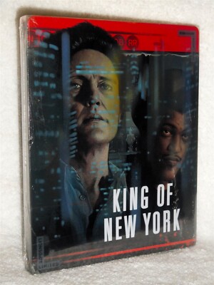 King of New York (4K/Blu-ray, 2025 STEELBOOK) Christopher Walken crime thriller
