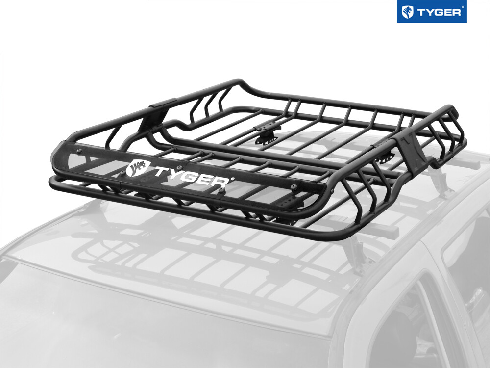 Aluminum Roof Rack ROLA 59504 V-Tex Rooftop Cargo Basket