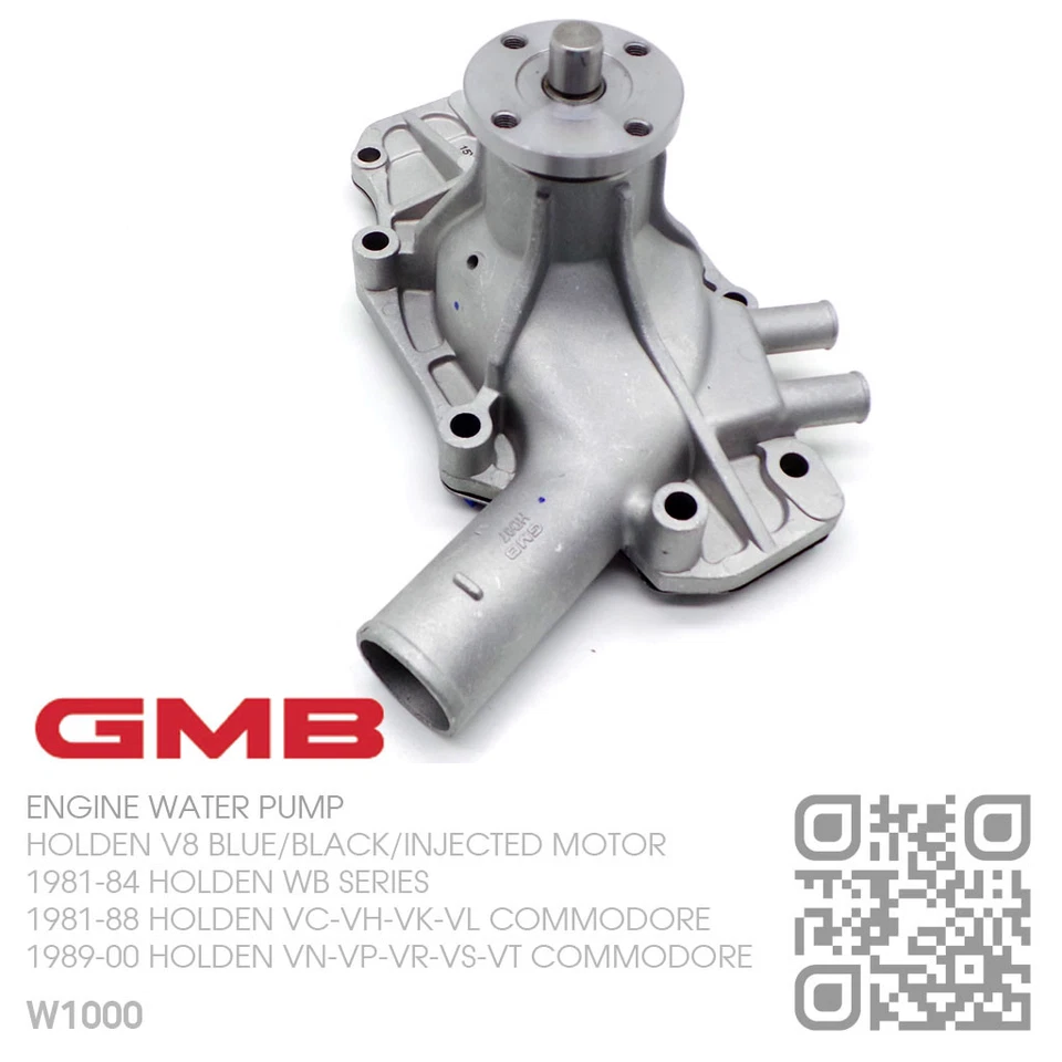 WATER PUMP V8 304 INJECTED & 355 STROKER [HOLDEN/HSV VN-VP-VR-VS-VT COMMODORE] - image 3 of 4