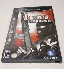 Nintendo GameCube Game - Tom Clancy's Rainbow Six: Lockdown Disc & Box NO Manual