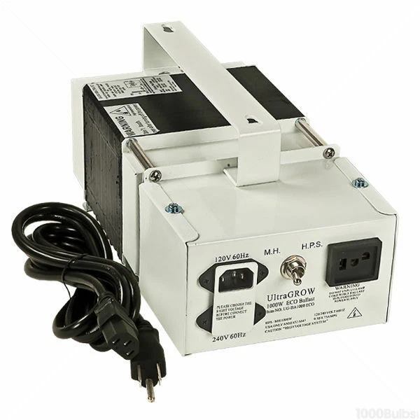 UltraGrow 400 600 1 000 Watt ECO Magnetic Ballast