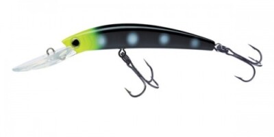Yo-Zuri Crystal Minnow Deep Diver Walleye - Zombie - 3 1/2'' - 3/8 oz Lure