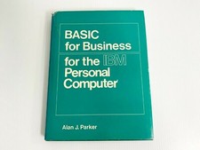 Basic for Business for the IBM Personal Computer Vintage Hardcover Book 1983