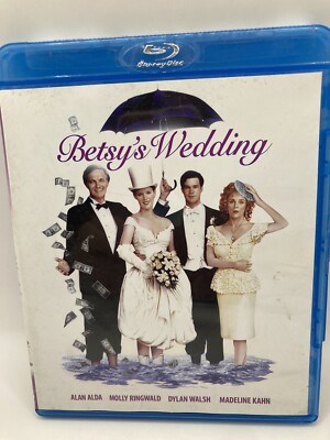 Betsy's Wedding Blu-ray Movie 80s Comedy Molly Ringwald Alan Alda 94 Min
