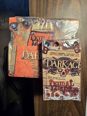 DARK AGE FEUDAL LORDS FACTORY SEALED  BOOSTER BOX PLUS ONE STARTER DECKS SEALED