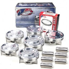 Je Pistons 9.1cr 86.5mm Bore .1mm Piston Kit For 1996-99 Bmw S52b32us M3 E36