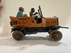 Marx Amos N Andy 1930’s Fresh Air Taxicab Tin Litho Wind-up Toy Jalopy Car WORKS
