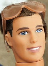 MATTEL BARBIE KEN Eyewear NEUTRAL TAN OVERSIZE EYEGLASSES w/TRANSLUCENT Lenses