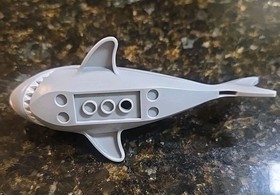 LEGO Great White Grey Shark Minifigure Animal - 6243 8633 