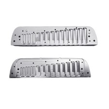 Metal Comb Harmonica Aluminum Smooth C Key Harmonica Mouth Organ Enduring