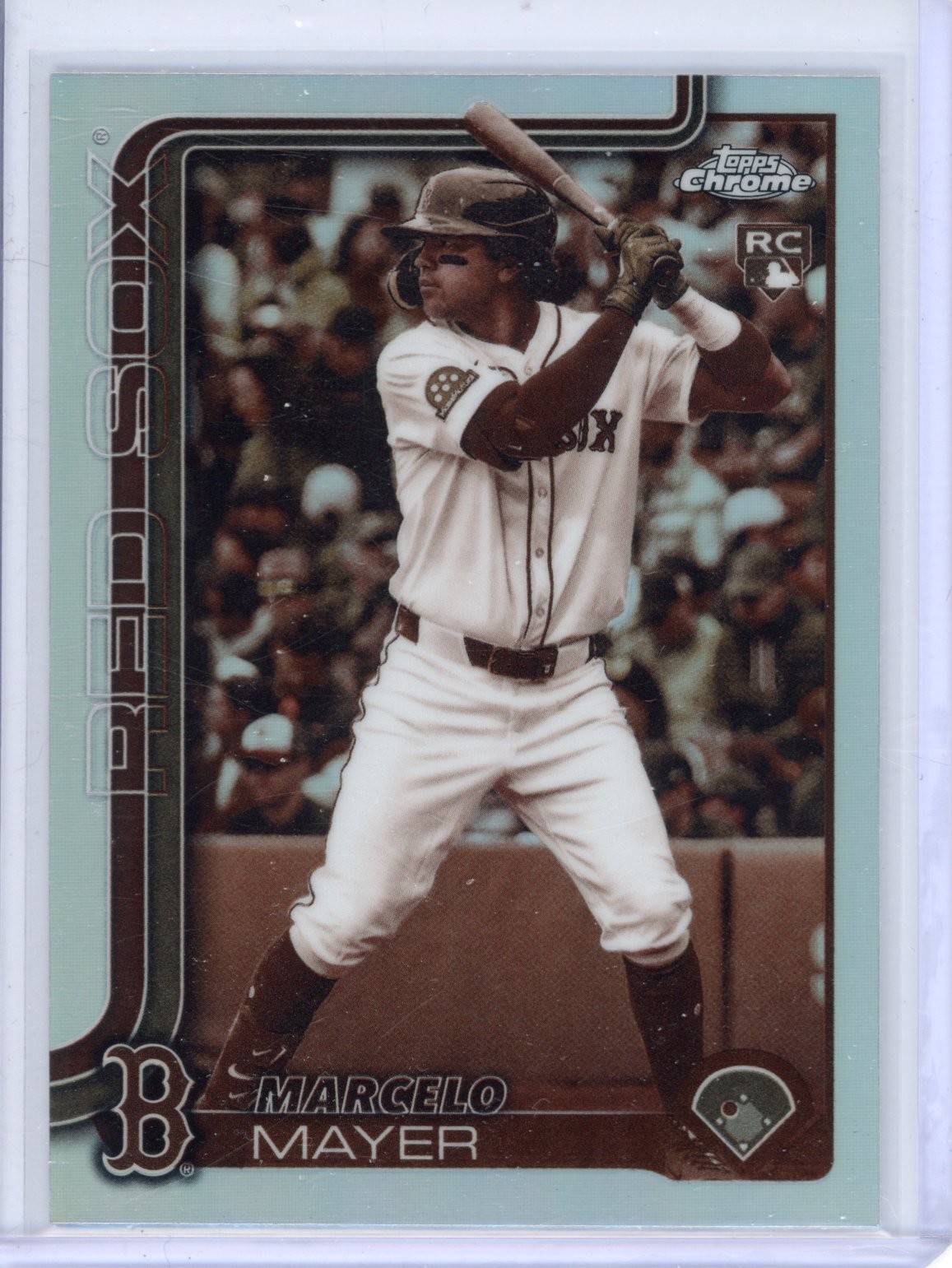 2025 Topps Chrome Update Series - Marcelo Mayer #USC9 Sepia Refractor (RC)