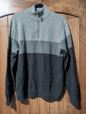 DockERS Men's Pullover Sweater L Multi Colored Long Sleeve