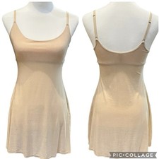 Victoria  s Secret Slip Size Small Champagne Shimmer Short Nighty Chemise