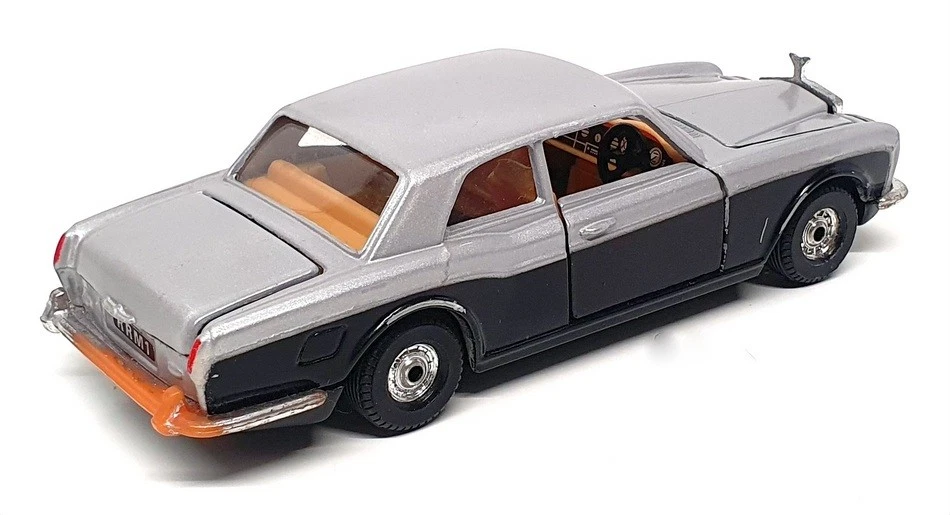 Corgi 14cm Long Diecast C279/1 - Rolls Royce Corniche - Silver/Black - Image 2 of 4
