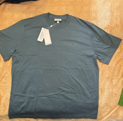 Lacoste t-shirt Herren. Gr. XL. Oliv Kurzarm. Neu