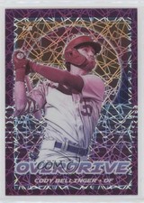 2021 Panini Chronicles Overdrive Purple Velocity Prizm Cody Bellinger #19 0fv0