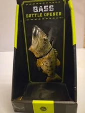 Bass Bottle Opener  Handheld 5.5" Useful & decorative New in Original New....