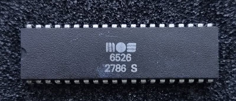 MOS 6526 CIA Chip – NO Desoldered – Commodore 64/128 – Fully Working