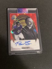 Roquan Smith SSP 1/1 Auto Leaf Metal 2025 BA-RS2 Presidents Day Sp. Release