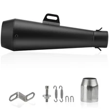 2" 51mm Slip On Exhaust Muffler Tail Pipe DB Killer For Universal Motorcycle ATV